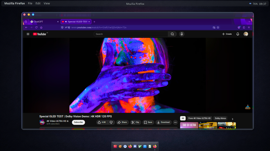 PlexyDesk HDR / Dolby Vision Arch Linux