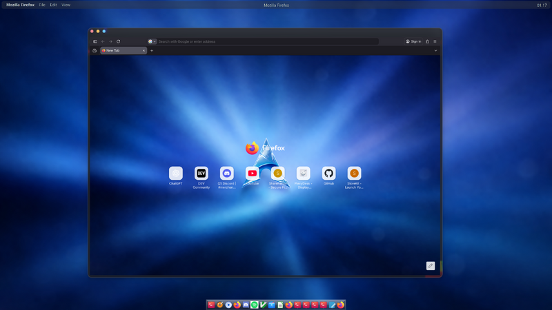 File:Arch linux Dark theme.png